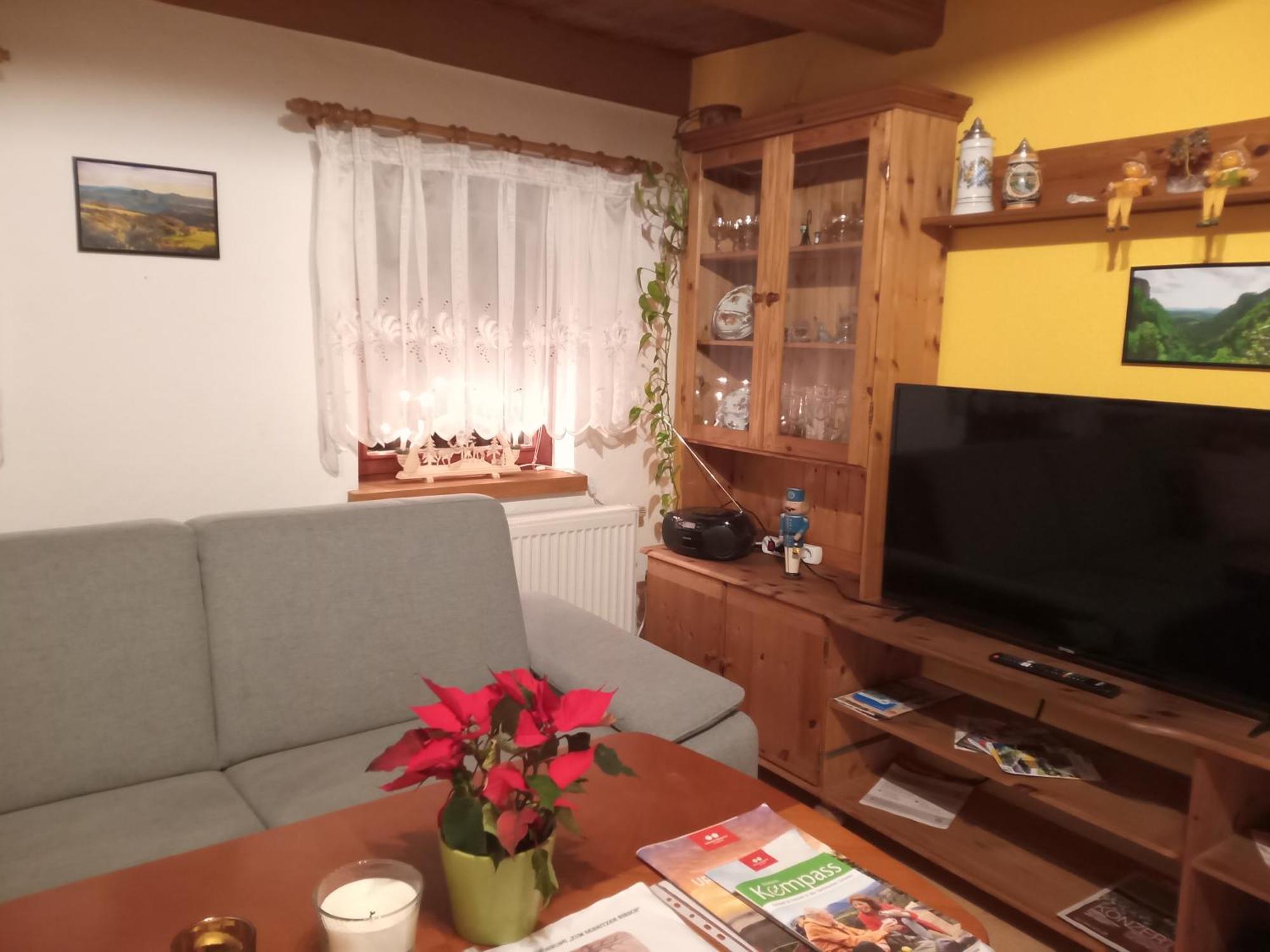 Ferienwohnung Zum Sebnitzer Hirsch Dış mekan fotoğraf